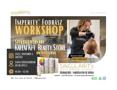Imperity® Fodrász Workshop - Székesfehérvár