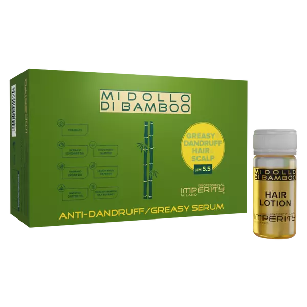Organic Midollo Di Bamboo  Anti Dandruff/Oily Serum 10x10ml