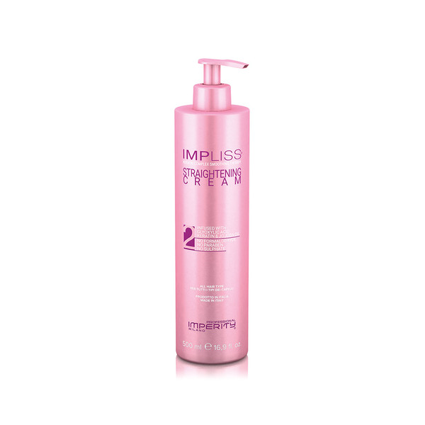 CREMA ALISADORA CON ÁCIDO GLIOXÍLICO IMPLISS 500ML