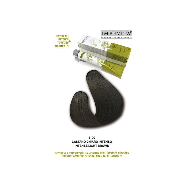 Impevita Ammónia- és PPD Mentes Krémhajfesték 100ml 5.00 Intenzív Világosbarna IP