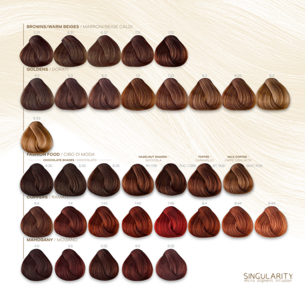 Singularity Hair Color Cream 100ml  Light Chocolate Brown