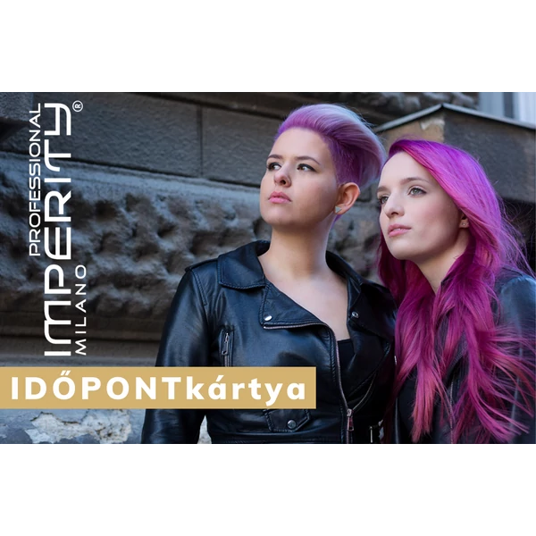 Imperity Logóval ellátott Időpont kártya