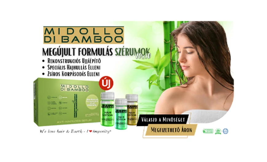 Midollo di Bamboo – Természet erejével az egészséges, erős és ragyogó hajért