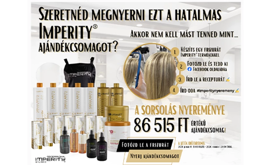 Szeretnéd megnyerni ezt a hatalmas Imperity® ajándékcsomagot?